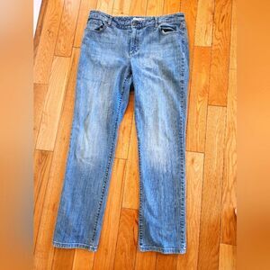 Chico's Women's Platinum Denim Jeans Size 25 Regular